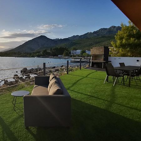 Beach Apartment Paklenica Seline Bagian luar foto