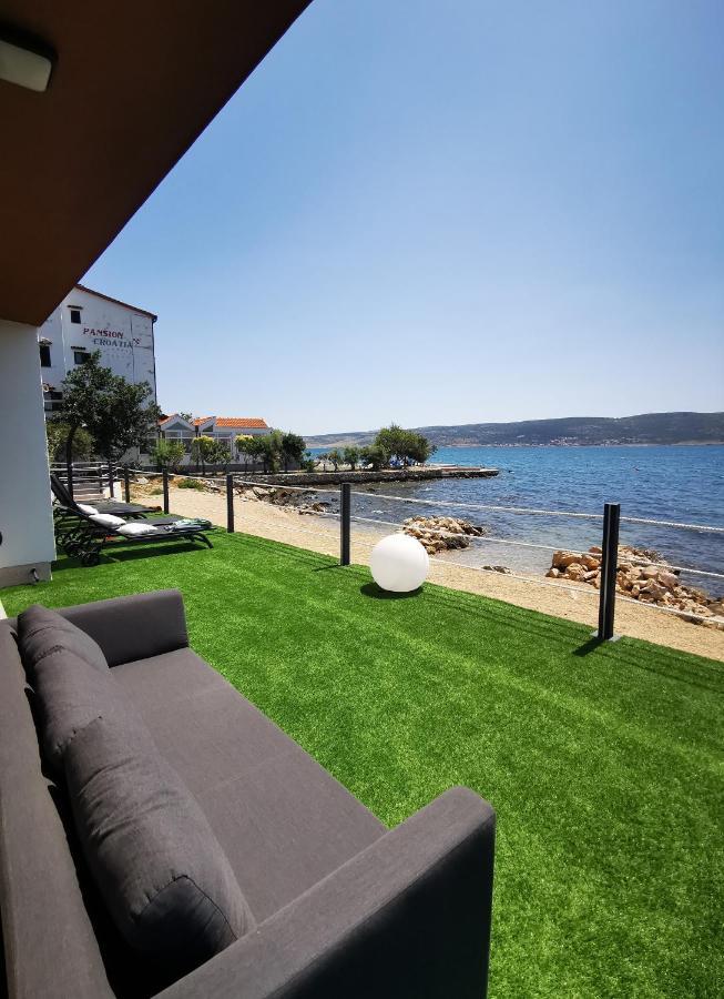 Beach Apartment Paklenica Seline Bagian luar foto