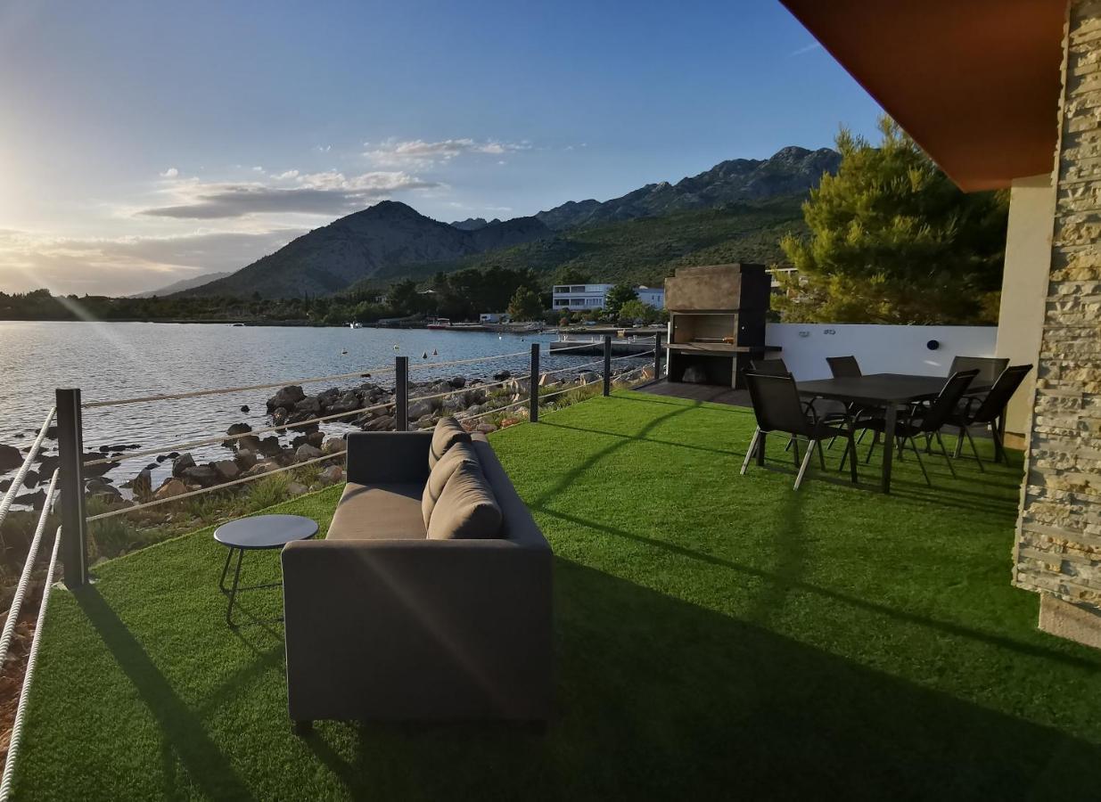 Beach Apartment Paklenica Seline Bagian luar foto